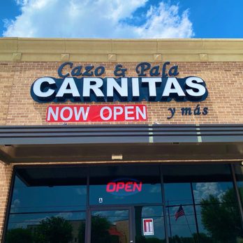 Carnitas Cazo & Pala - the front of the store - Tacos Near Me - Houston, Texas Carnitas Cazo & Pala - the front of the store - Tacos Near Me - Houston, Texas