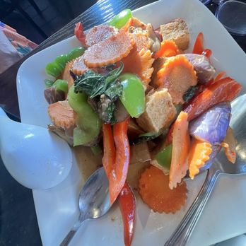 Luv n Eat Thai Cuisine - Spicy Eggplant - Thai Near Me - Camarillo, California Luv n Eat Thai Cuisine - Spicy Eggplant - Thai Near Me - Camarillo, California