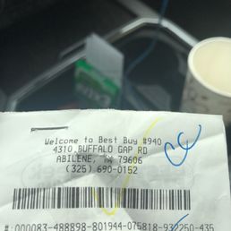 A receipt that is good for nothing