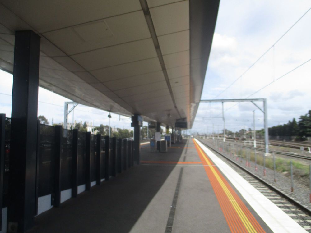 WEST FOOTSCRAY STATION Geelong Rd / Sunshine Rd, West Footscray Victoria, Australia Train