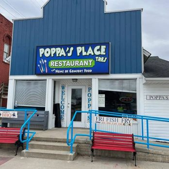 Poppa's Place - Front outside - Breakfast & Brunch Near Me - Petersburg, Michigan