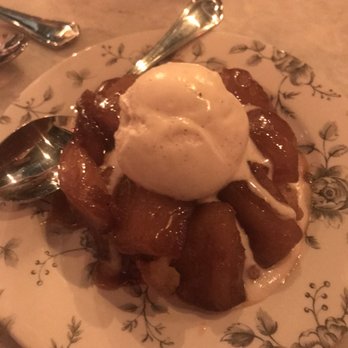 Violet Bistro - Warm Apple and ice cream dessert! Came with this flakey pastry, so good! - French Near Me - Los Angeles, California Violet Bistro - Warm Apple and ice cream dessert! Came with this flakey pastry, so good! - French Near Me - Los Angeles, California