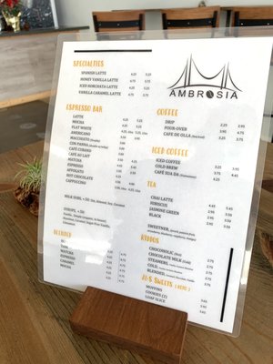 Menu photo 8 Ambrosia Coffee Roasters Wilmington, CA Menu photo 8 Ambrosia Coffee Roasters Wilmington, CA