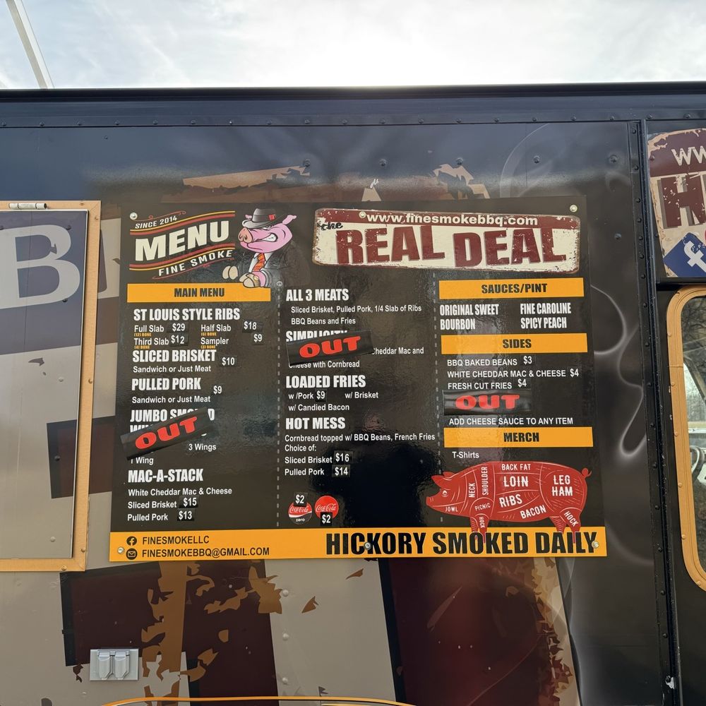 Fine Smoke Barbeque - More menu - Smokehouse Near Me
