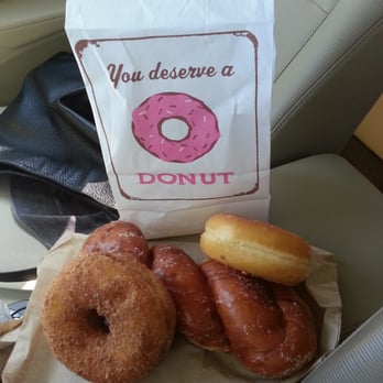 Tasty Donuts - Crumb, cinnamon twist, and original glazed - my favs! - Donuts Near Me - San Jose, California