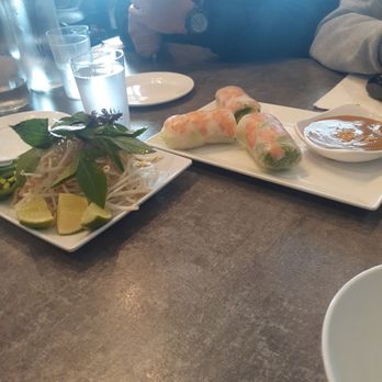 Pho & Beyond - Spring Roll and vegetables for the Pho Soup - Vietnamese Near Me - Las Vegas, Nevada Pho & Beyond - Spring Roll and vegetables for the Pho Soup - Vietnamese Near Me - Las Vegas, Nevada