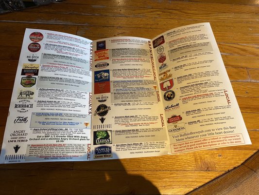 Menu photo 5 Buffalo Brew Pub Williamsville, NY