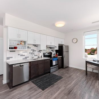 Station Row - One bedroom apartment kitchen layout - Apartments Near Me - Providence, Rhode Island Station Row - One bedroom apartment kitchen layout - Apartments Near Me - Providence, Rhode Island