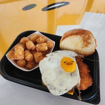 Gudetama Cafe - Gude Katsu, Egg, and Cheese 4/5 - Cafes Near Me - Buena Park, California Gudetama Cafe - Gude Katsu, Egg, and Cheese 4/5 - Cafes Near Me - Buena Park, California