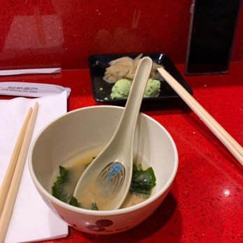 Sushi Joint - Miso soup! - Sushi Bars Near Me - Norwalk, California