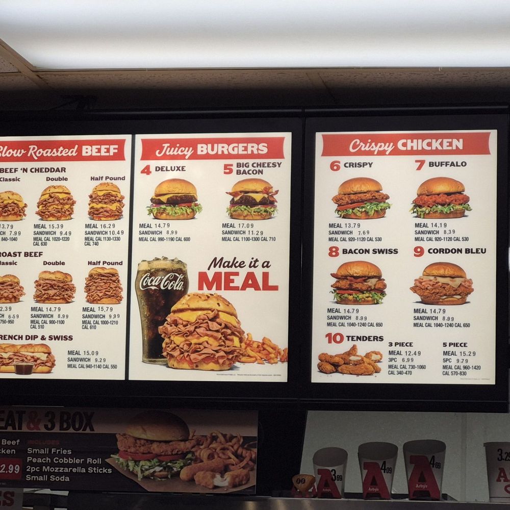 Arby's - Menu - Fast Food Near Me - Aiea, Hawaii Arby's - Menu - Fast Food Near Me - Aiea, Hawaii