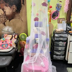 Gifted Hands Salon and Spa - A pedi & mani for little girls! Pretty!