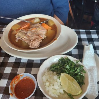 Jalisco Restaurante - Caldo con pollo (chicken soup) - Mexican Near Me - Lewisville, Texas