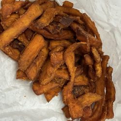 Sweet Potato fries. Very small order