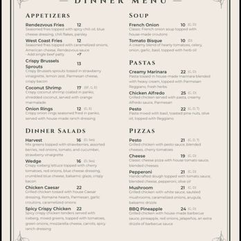 Rendezvous Dining & Social - Menu - Breakfast & Brunch Near Me - Salinas, California Rendezvous Dining & Social - Menu - Breakfast & Brunch Near Me - Salinas, California
