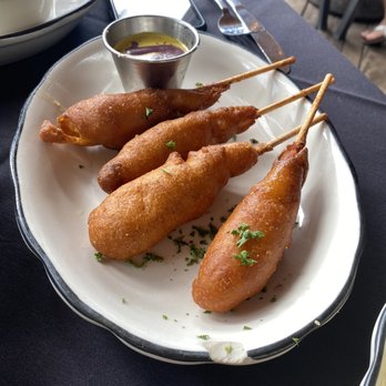 Moonshine Grill - Moonshine Corn Dog Shrimp - Southern Near Me - Austin, Texas