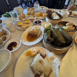 Assortment of dim sum Assortment of dim sum
