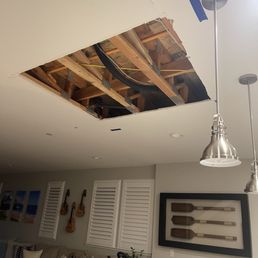 Ceiling damages Ceiling damages