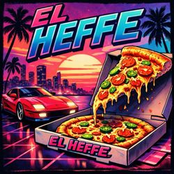Retro Pie - A 80's retro themed comic of The El Heffe pizza