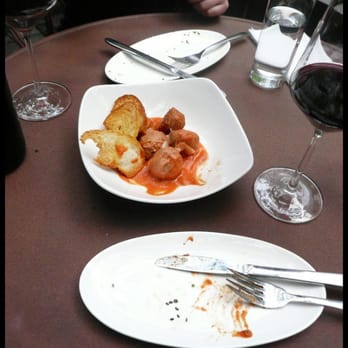 Traif - The lamb meatballs, my wine, and I. - New American Near Me - Brooklyn, New York Traif - The lamb meatballs, my wine, and I. - New American Near Me - Brooklyn, New York