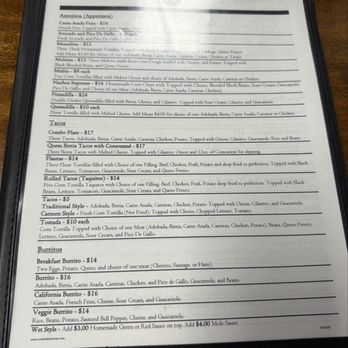 Cocina Del Carmen - Menu - Mexican Near Me - Temecula, California