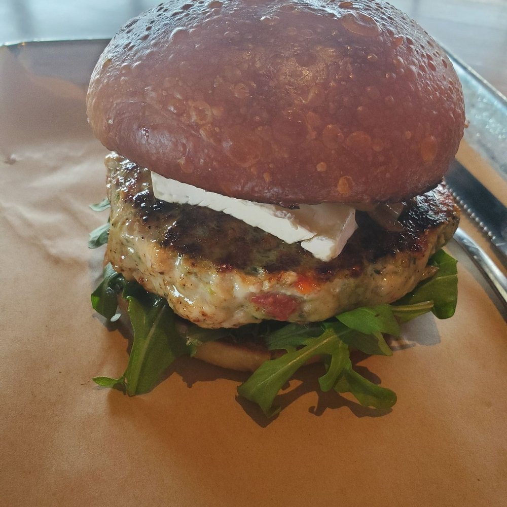 Hopdoddy Burger Bar - Primetime burger with turkey patty - Burgers Near Me - Euless, Texas Hopdoddy Burger Bar - Primetime burger with turkey patty - Burgers Near Me - Euless, Texas