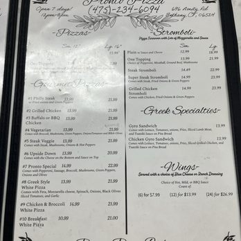Pronto Pizza - Pizza Near Me - Bethany, Connecticut Pronto Pizza - Pizza Near Me - Bethany, Connecticut