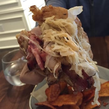 Spoke & Steele - porkstrami reuben - American Near Me - Indianapolis, Indiana Spoke & Steele - porkstrami reuben - American Near Me - Indianapolis, Indiana