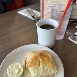 Biscuit and coffee Biscuit and coffee