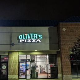 Exterior outside entrance of Oliver's Pizza - Store front - Shelby Township, Michigan Exterior outside entrance of Oliver's Pizza - Store front - Shelby Township, Michigan