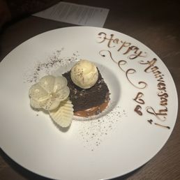 Free Anniversary Dessert