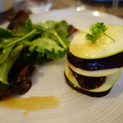 Côté Cour - Millefeuille betterave/chèvre/pomme granny
