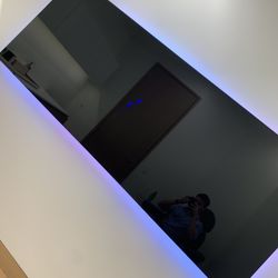 Forward - Massive TV. You review your labs here and your doctor interacts with it throughout the visit.