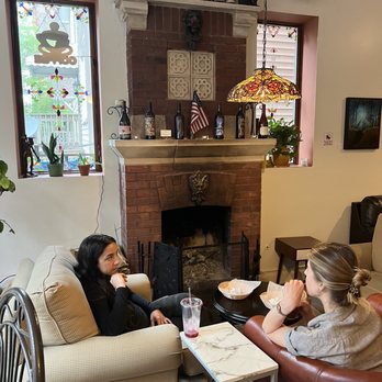 Kapéj Coffee - Fireplace area - Cafes Near Me - Chicago, Illinois Kapéj Coffee - Fireplace area - Cafes Near Me - Chicago, Illinois