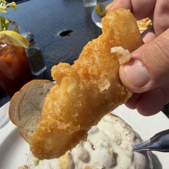 Schooners - Alaskan Cod & Chips - Seafood Near Me - Cayucos, California