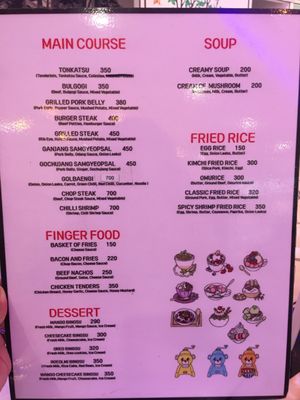 Menu photo 1 M.C. Mind Control Cafe Angeles, PAM