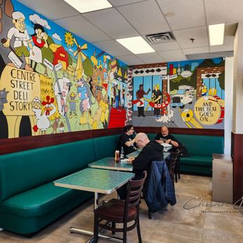 Centre Street Deli - Seating area - Delis Near Me - Toronto, Ontario Centre Street Deli - Seating area - Delis Near Me - Toronto, Ontario