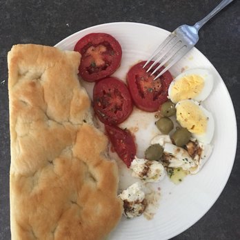 Liguria Bakery - This is the way I like to enjoy eating their focaccia. So good! - Bakeries Near Me - San Francisco, California
