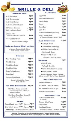 Menu photo 6 Cup N Saucer Restaurant Wilmington, VT