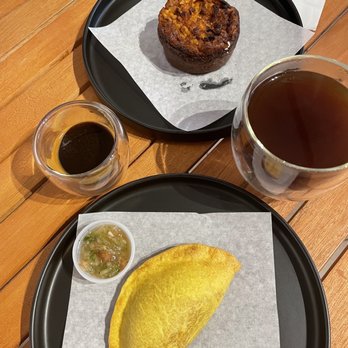 COF& - Empanada, espresso, americano, apple desert - Cafes Near Me - Bellingham, Washington COF& - Empanada, espresso, americano, apple desert - Cafes Near Me - Bellingham, Washington