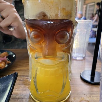 Down the Hatch Maui - POG Foam Mai Tai - Seafood Near Me - Lahaina, Hawaii