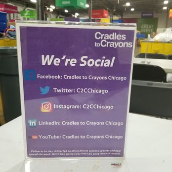 Cradles to Crayons - Social Media Connection - Community Service/Non-Profit Near Me - Chicago, Illinois