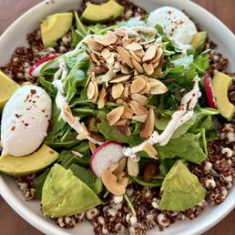 Keto Bowl. Healthy AF. Yummy too, I love the whole grains and barely texture. Keto Bowl. Healthy AF. Yummy too, I love the whole grains and barely texture.