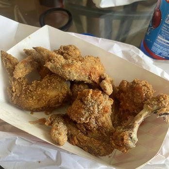 Krispy Krunchy Chicken - Excuse the bone but I couldn't wait - Chicken Wings Near Me - Detroit, Michigan Krispy Krunchy Chicken - Excuse the bone but I couldn't wait - Chicken Wings Near Me - Detroit, Michigan