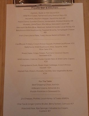 Menu photo 5 Pigalle Bar & Kitchen Cork, CO Menu photo 5 Pigalle Bar & Kitchen Cork, CO