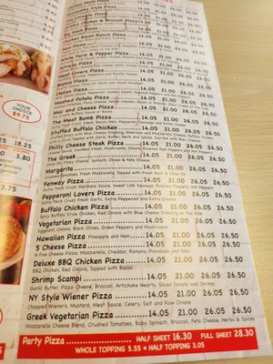 Menu photo 8 Pizza Vida North Kingstown, RI Menu photo 8 Pizza Vida North Kingstown, RI