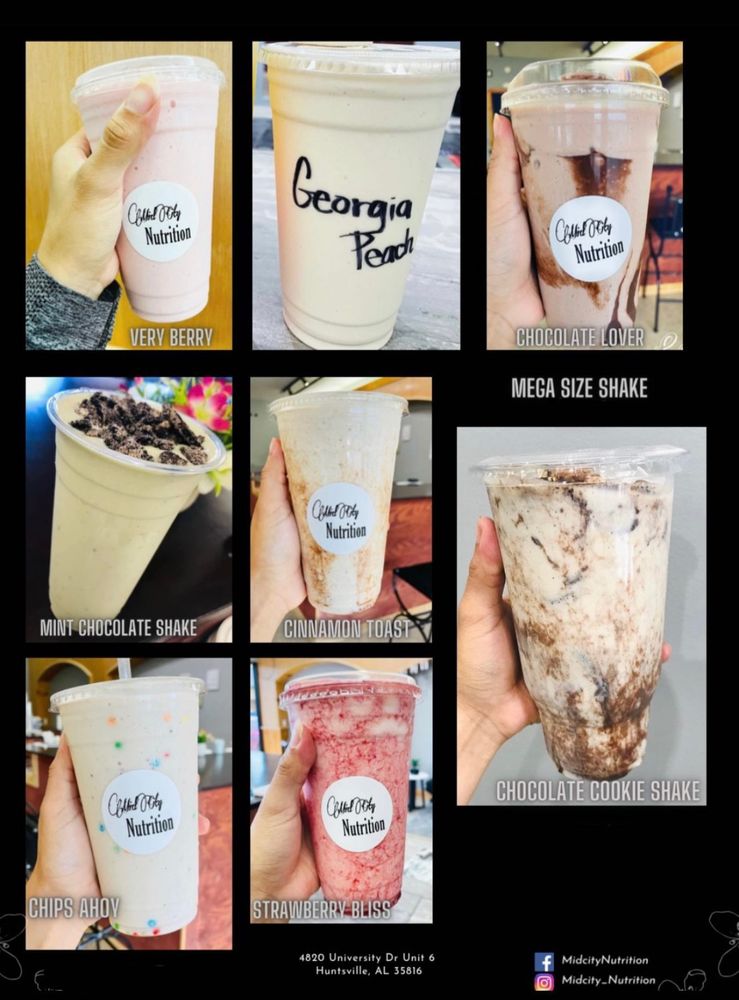 MIDCITY NUTRITION Updated June 2024 4820 University Dr, Huntsville