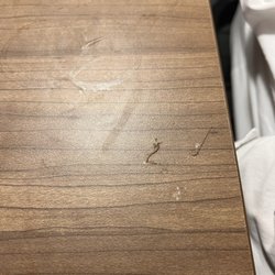 Days Inn by Wyndham Cameron - Side table again, what is that? Boogers maybe?