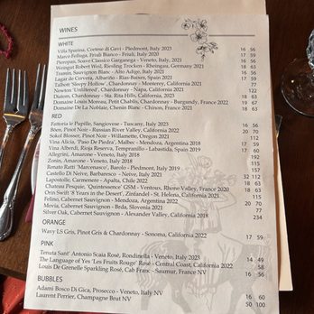 Wildflower - Wine Menu - Cocktail Bars Near Me - Denver, Colorado Wildflower - Wine Menu - Cocktail Bars Near Me - Denver, Colorado