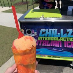 Chillz Intergalactic Italian Ice - Sour cherry & mango